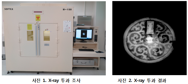 X-ray 투과 조사 X-ray 투과 조사