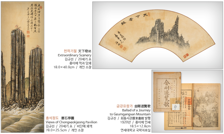천하기절 금강유람가 총석정도 천하기절 금강유람가 총석정도