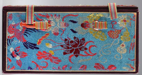 영친왕비 화조접문 뒤꽂이상자