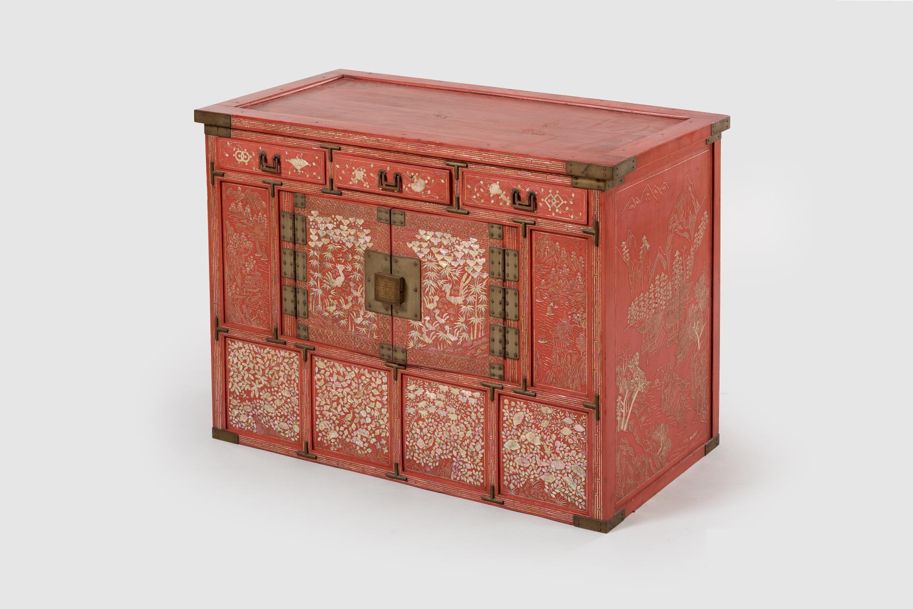 홍색자개농(1층)