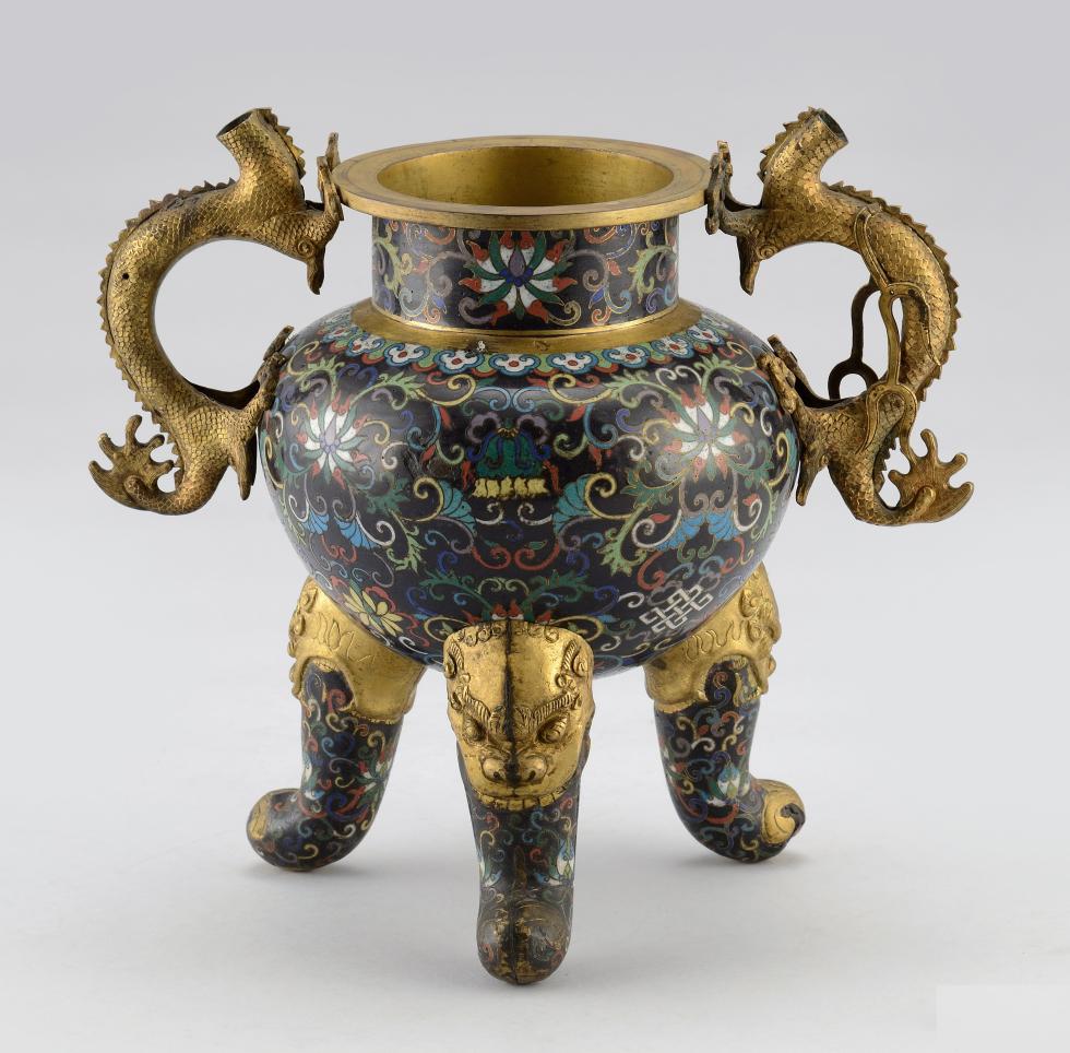 유제칠보향로(몸체)