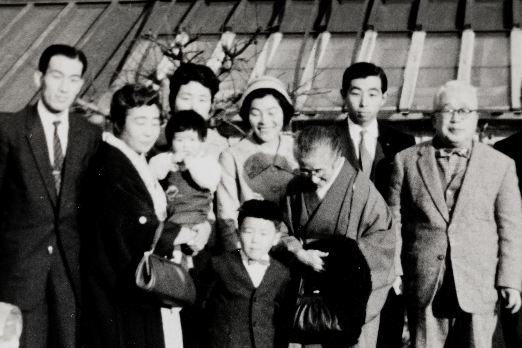 영친왕과 일행 사진