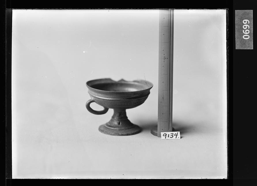 토기파수부고배 유리건판