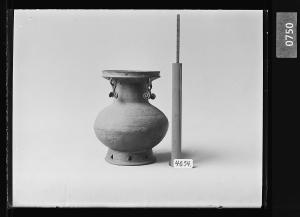 토기대부장경호 유리건판