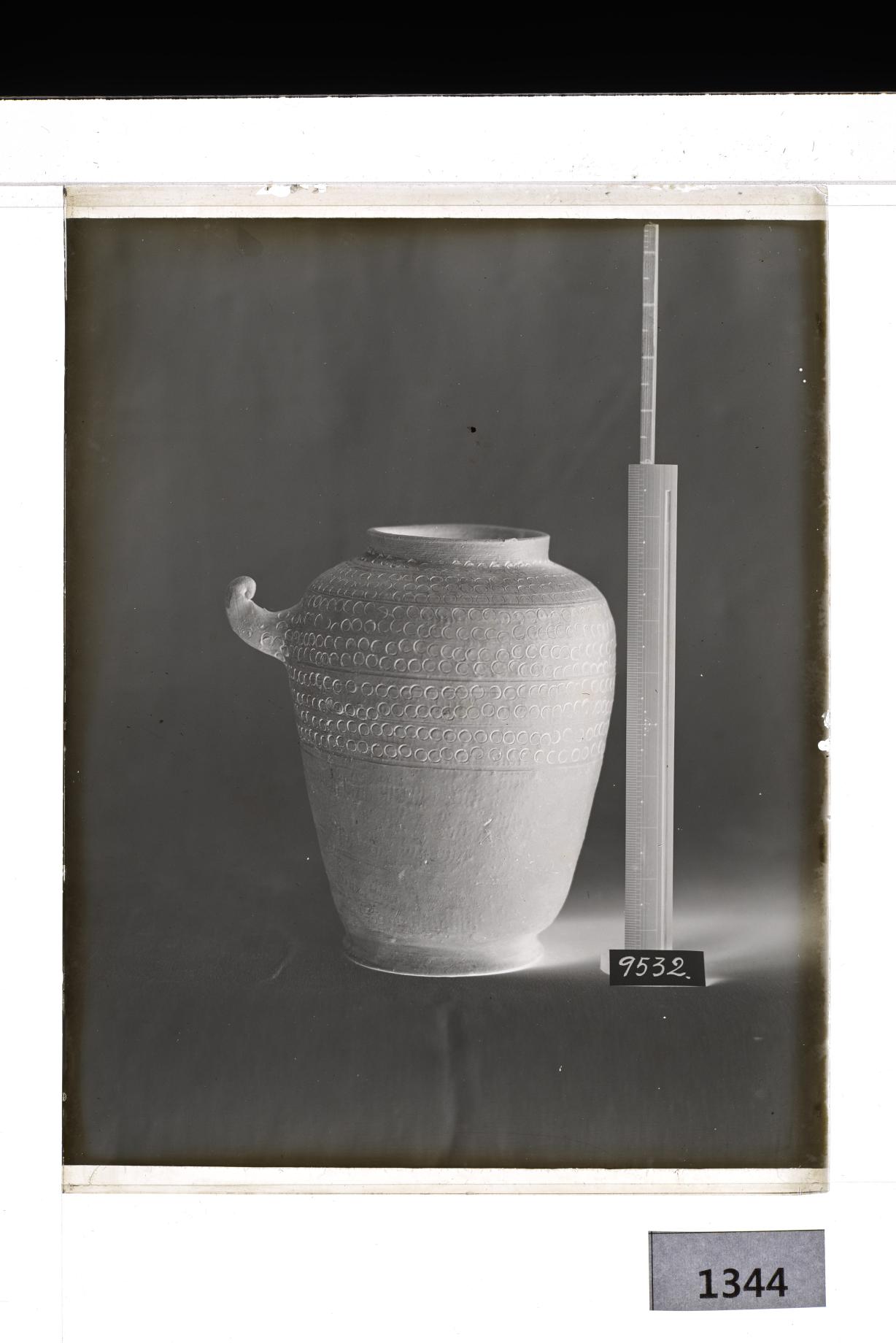 토기인화문파수부호 유리건판