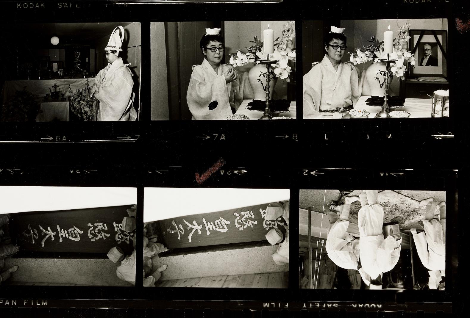 영친왕 장례식 밀착인화사진