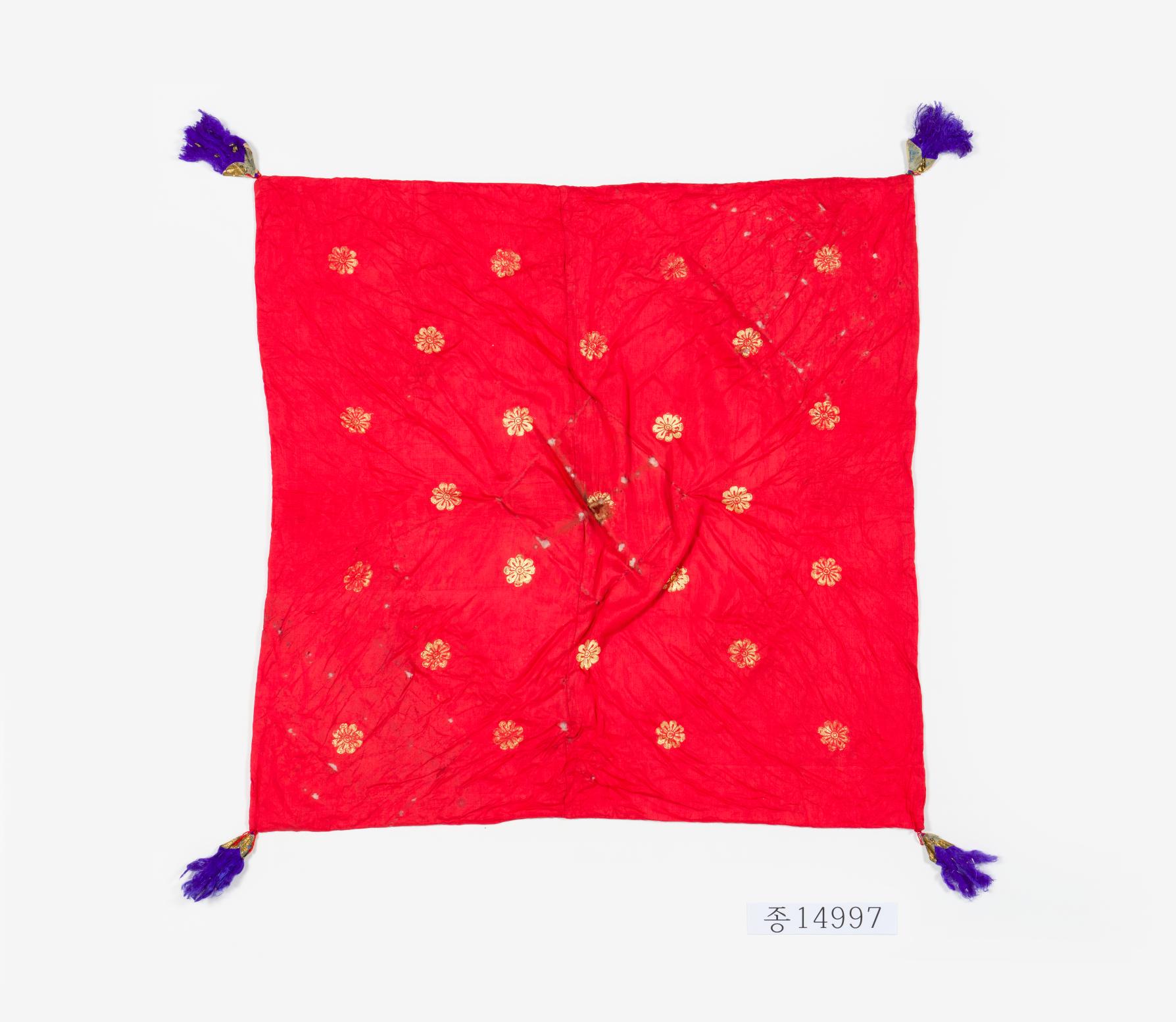 금박소화문주 어보보자기