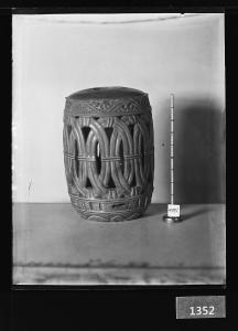 청자투각돈 유리건판