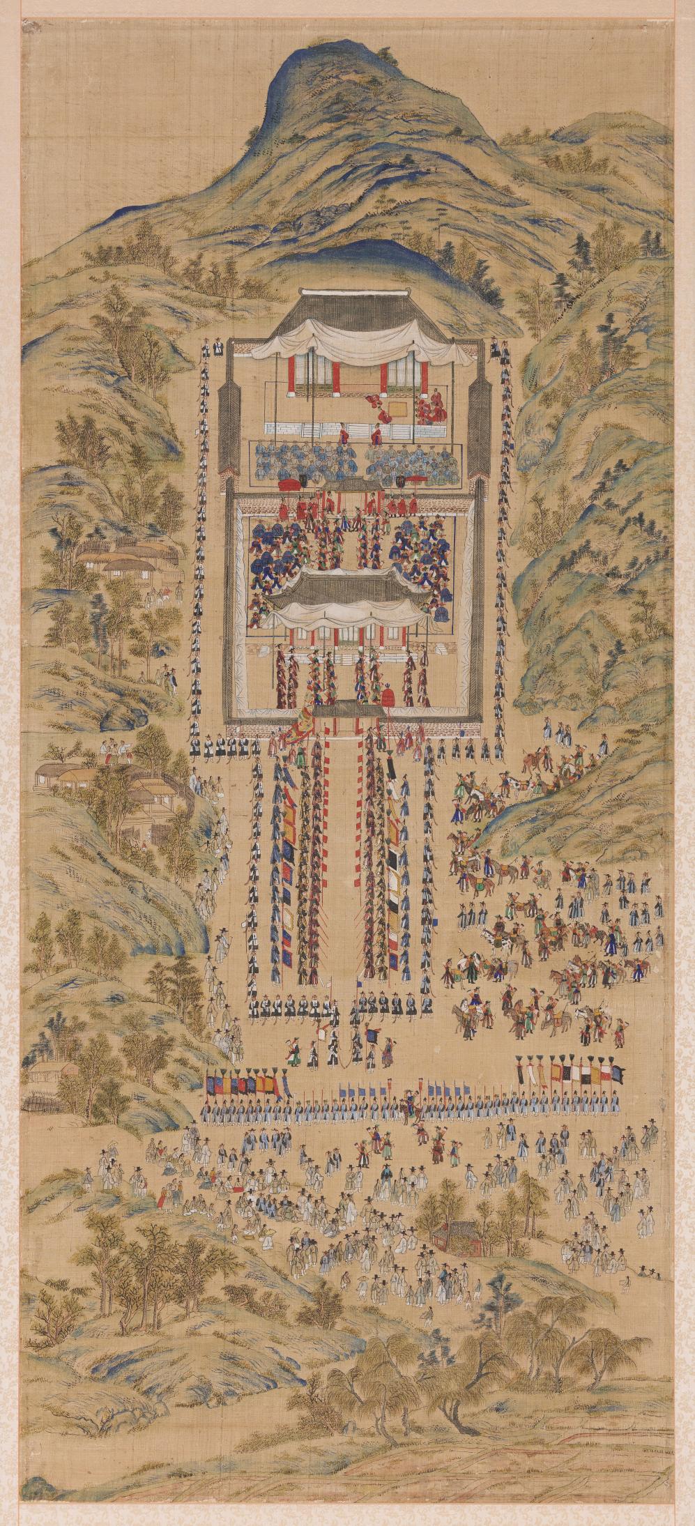 화성능행도병풍