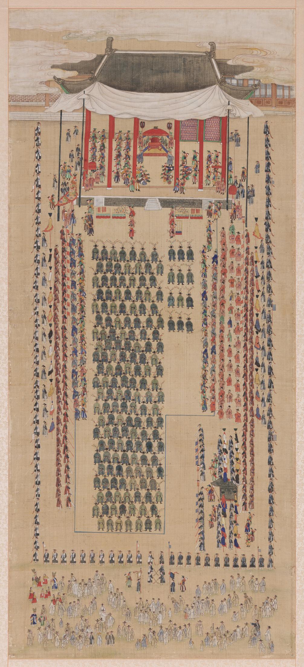 화성능행도병풍