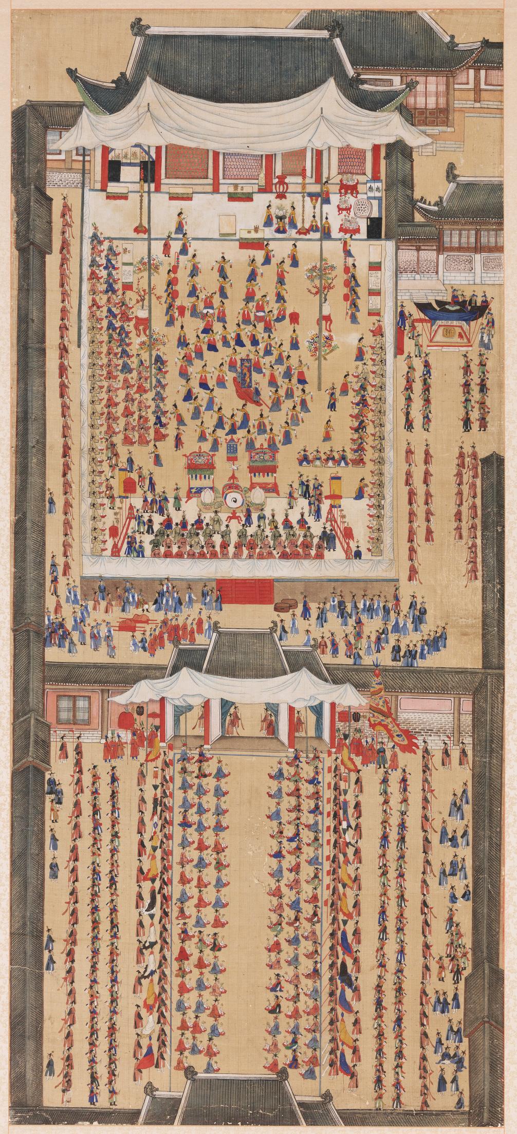 화성능행도병풍