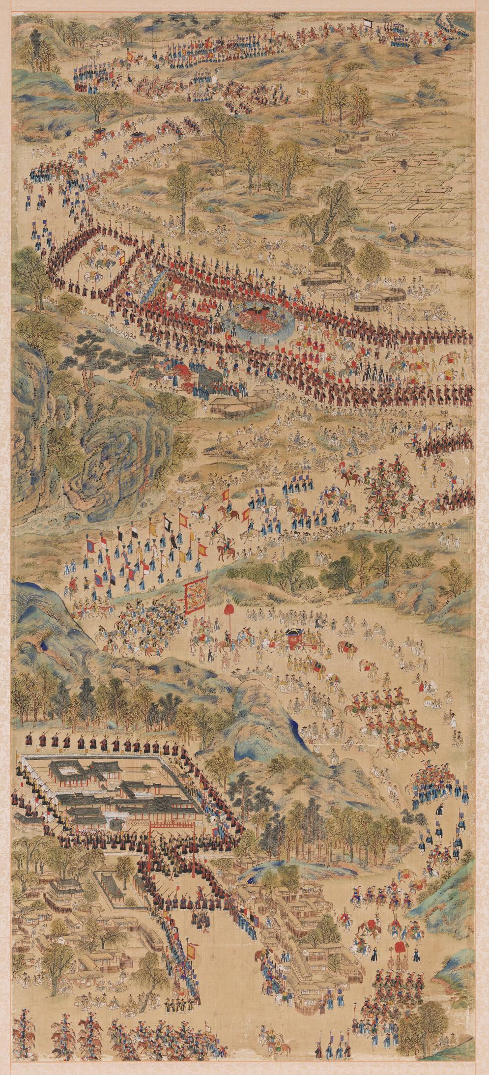 화성능행도병풍