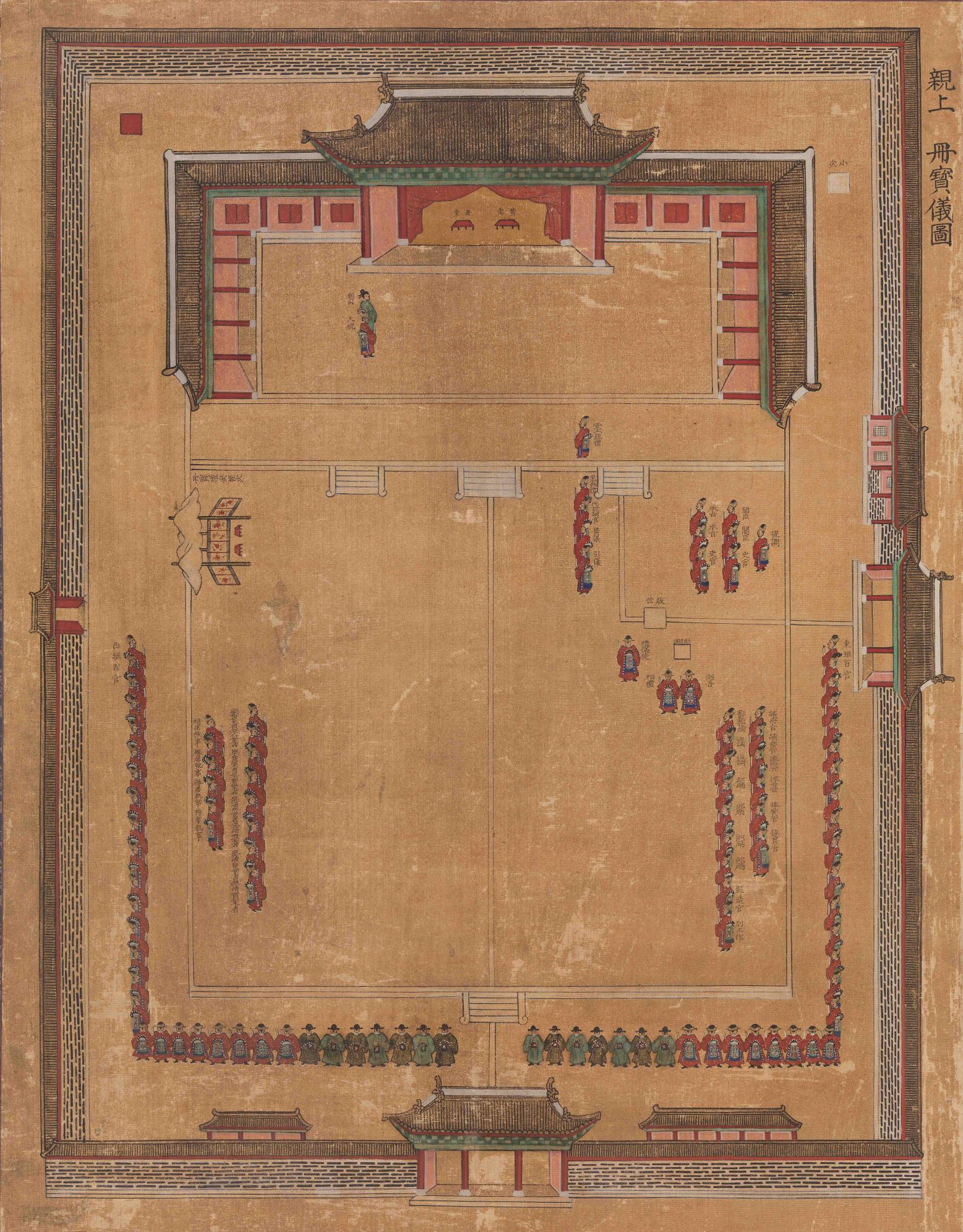 종묘친제규제도설병풍