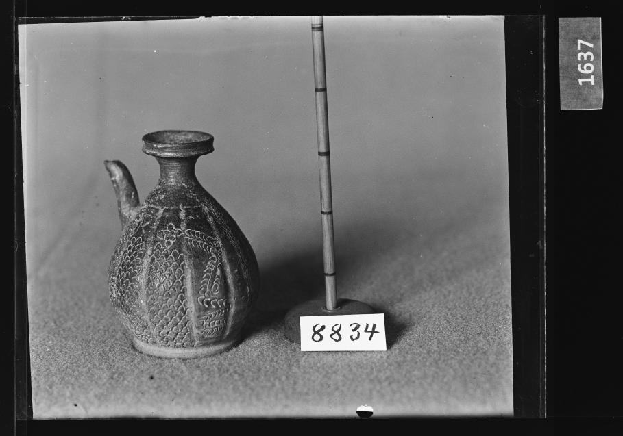 토기과형주자 유리건판