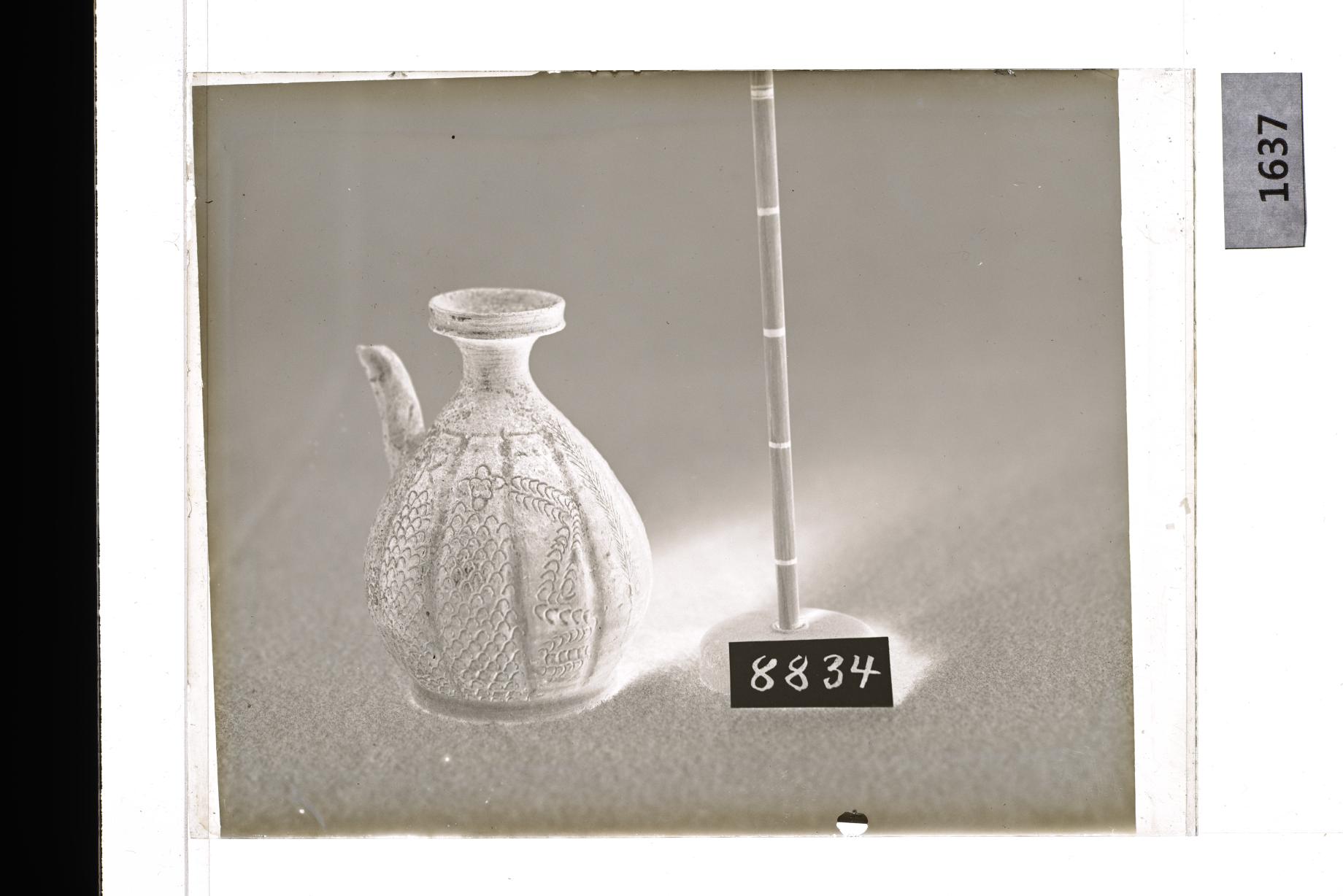 토기과형주자 유리건판