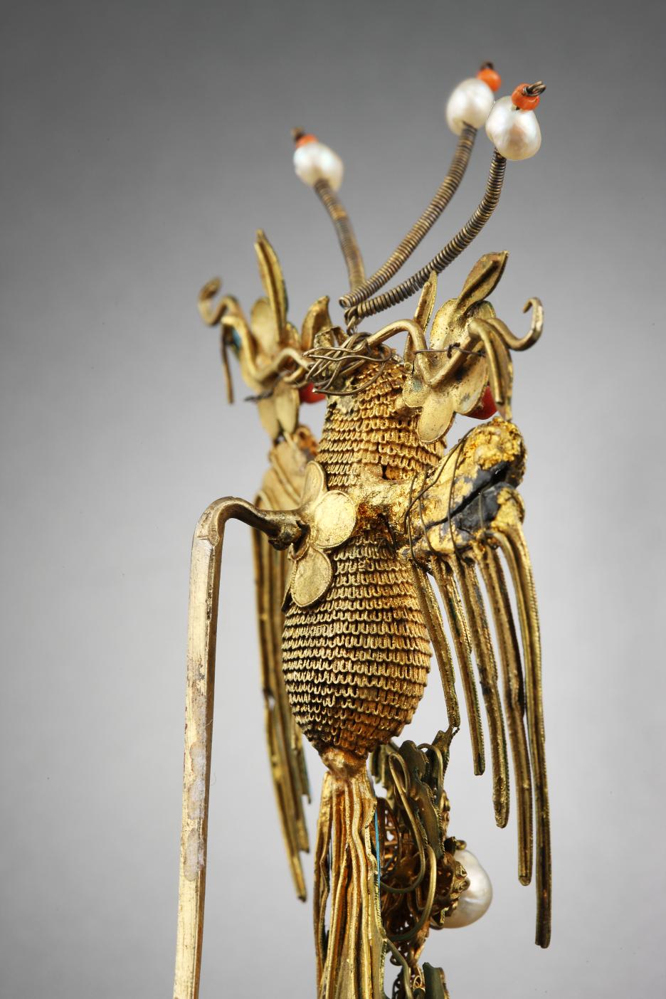 영친왕비 니사봉황앞꽂이