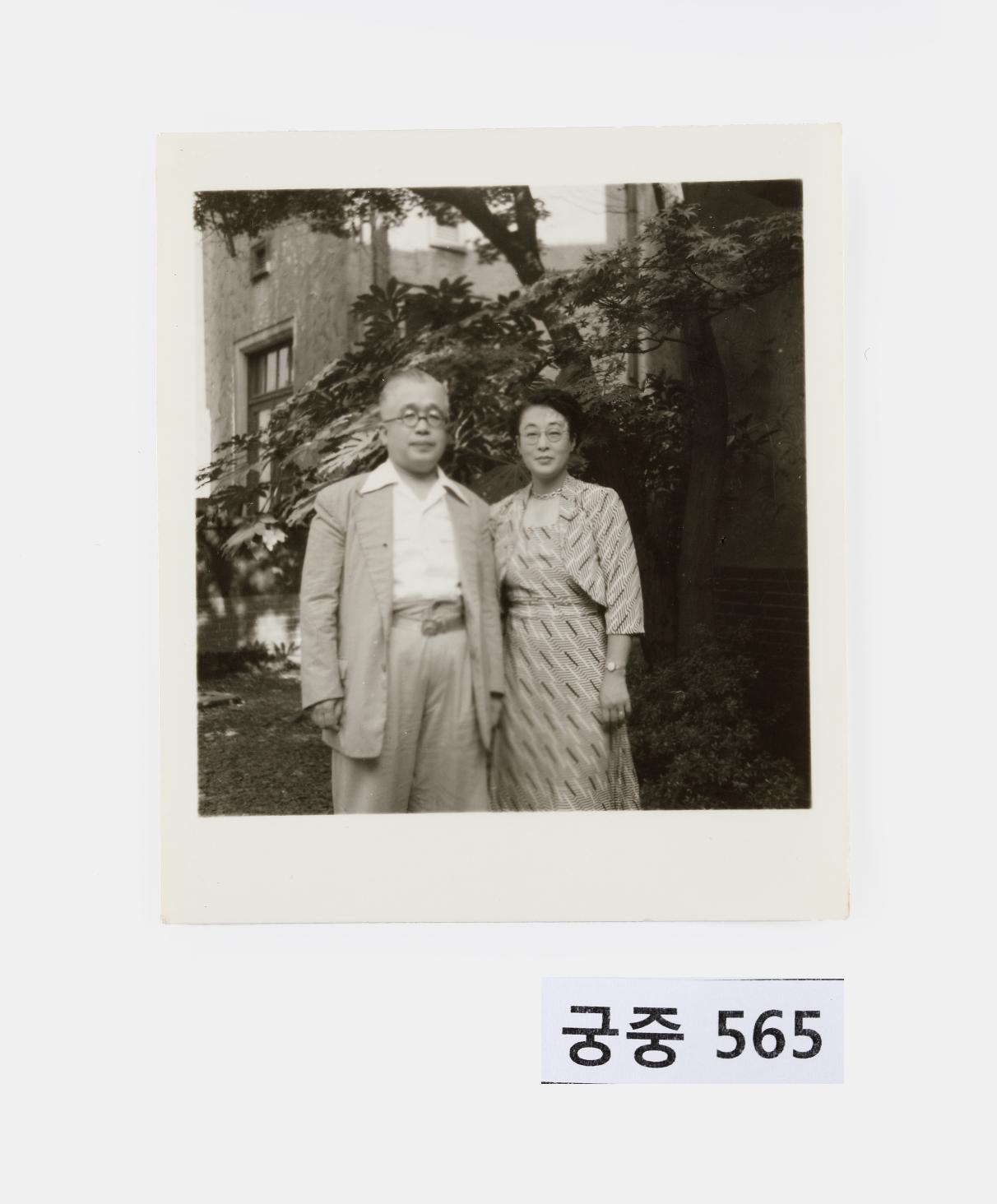 영친왕 부부 사진