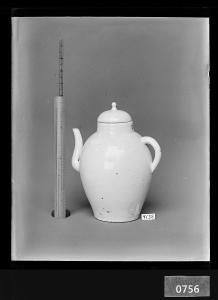 백자주자 유리건판