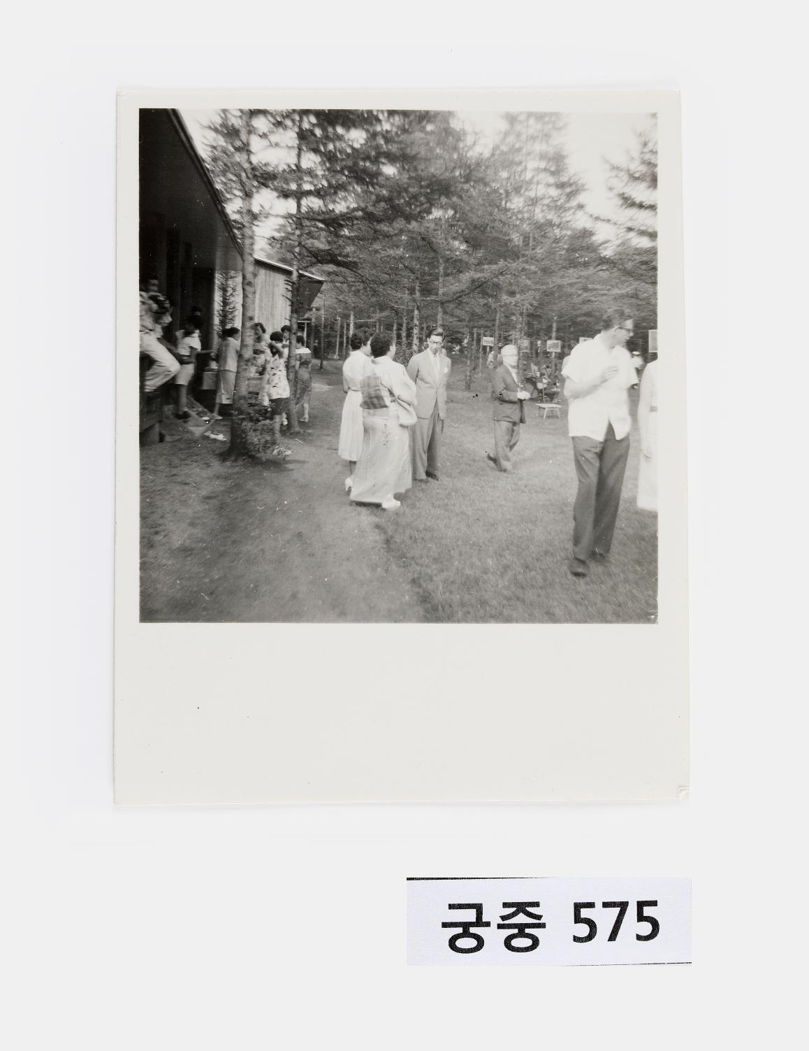 영친왕과 일행 사진