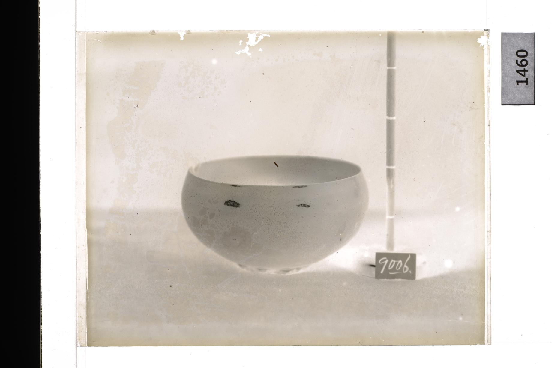 백자발 유리건판