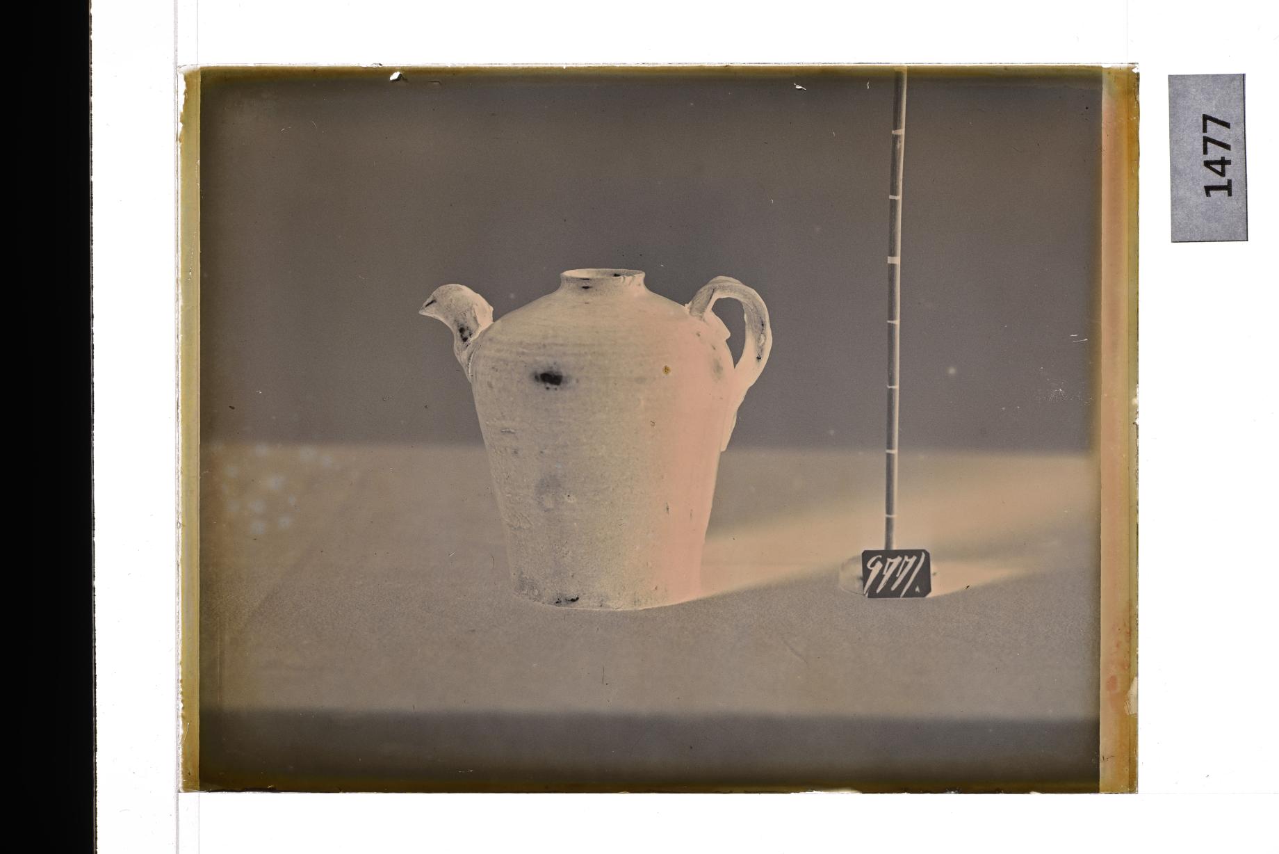 청자주자 유리건판