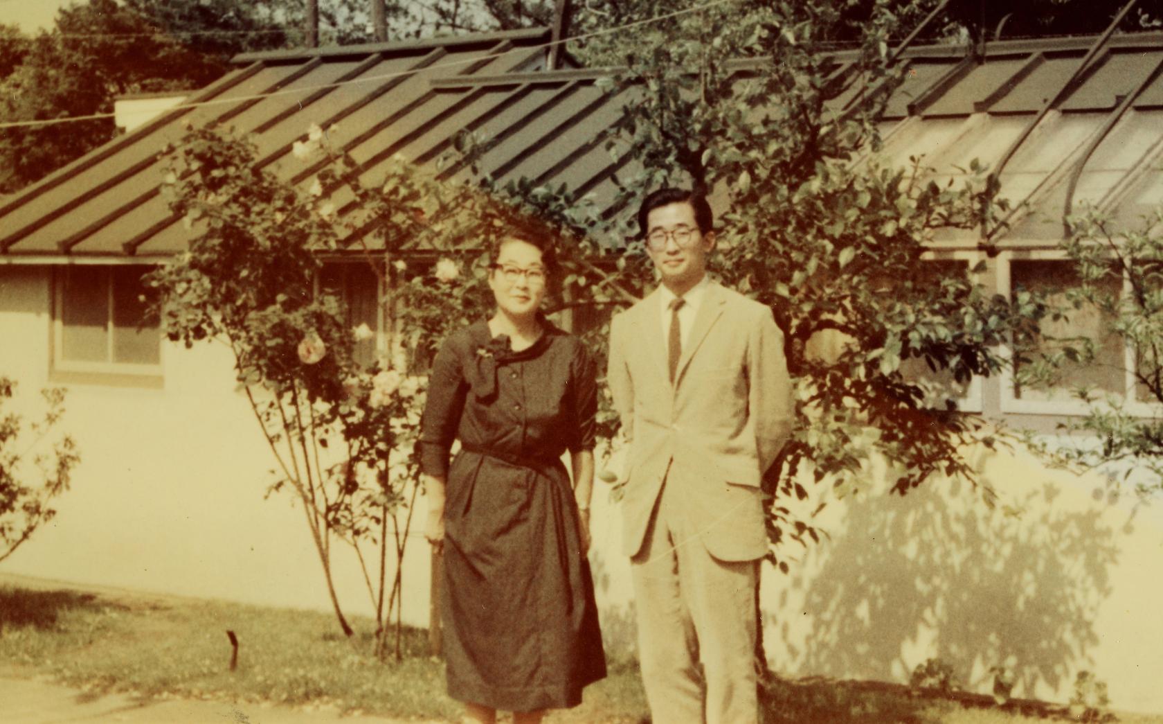 영친왕비와 이구 사진