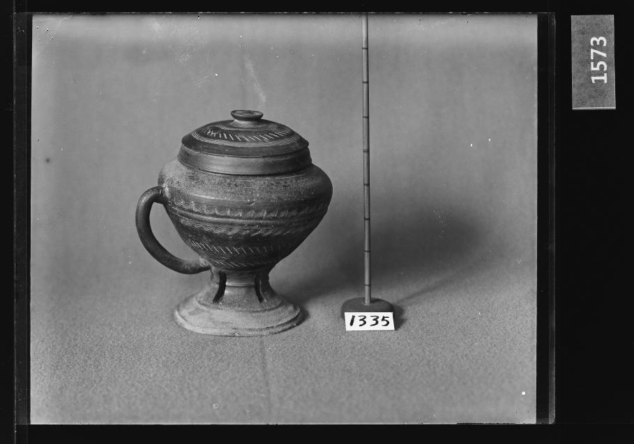 토기유개대부파수부호 유리건판