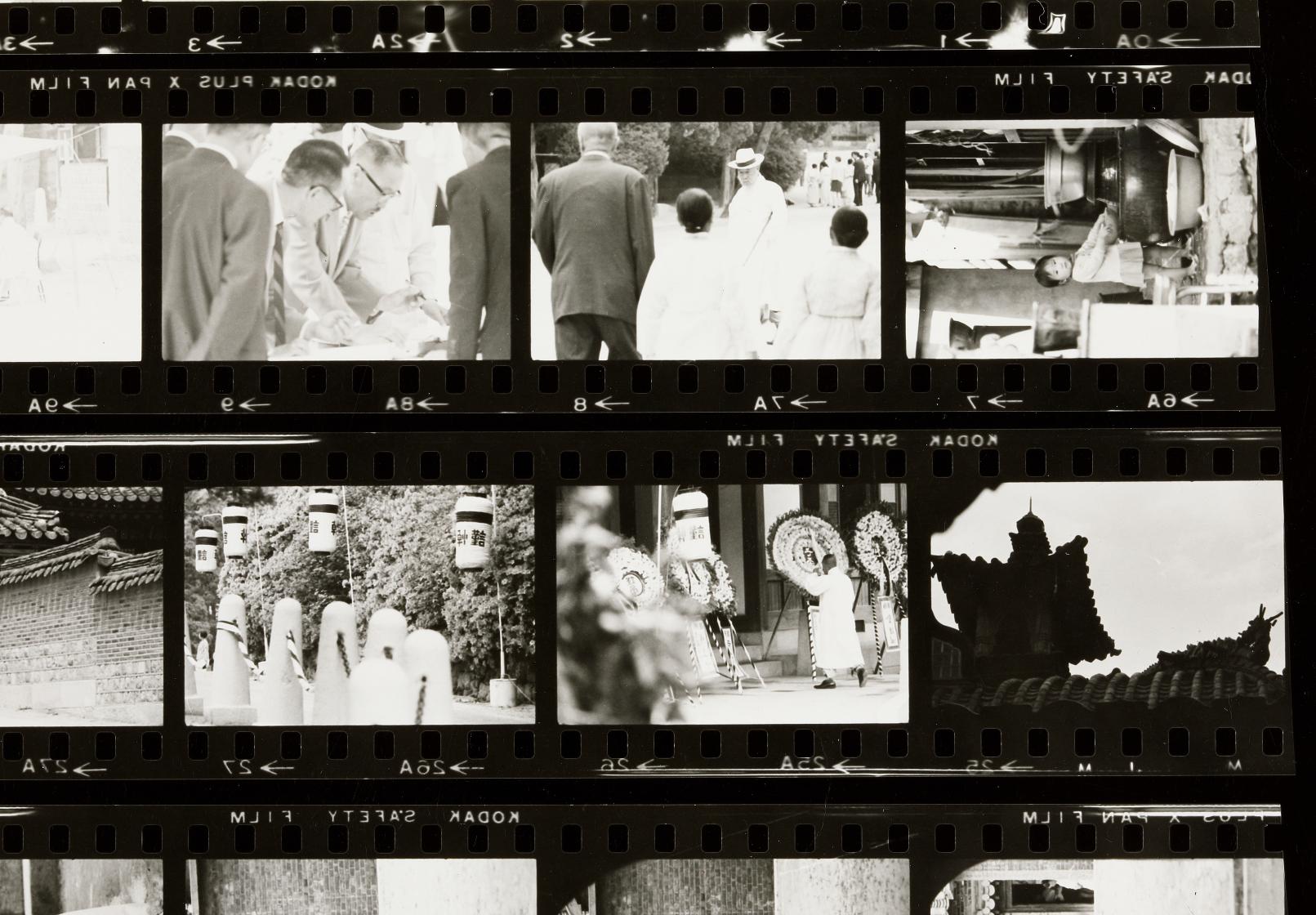 영친왕 장례식 밀착인화사진