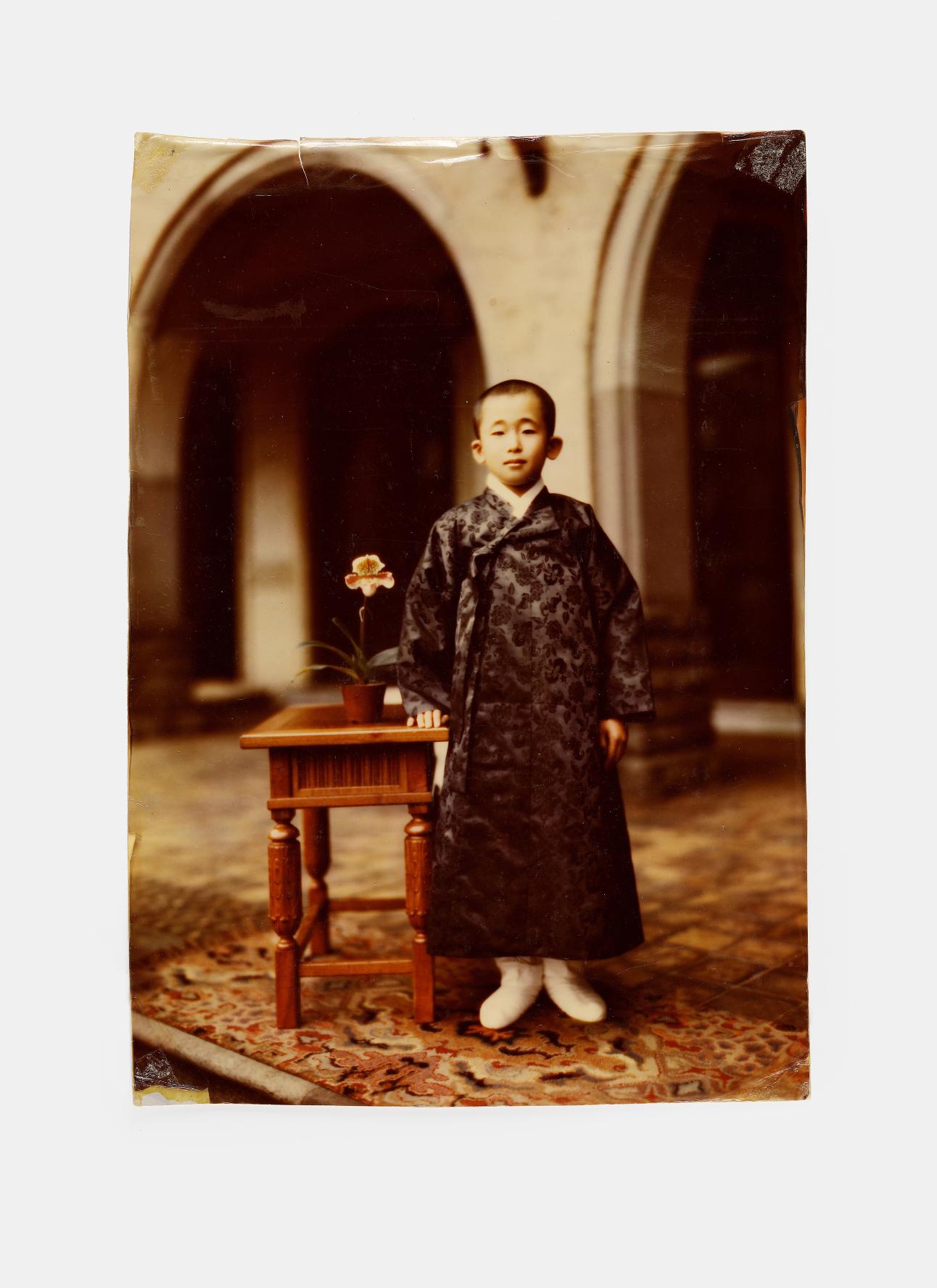 어린시절의 이구 사진