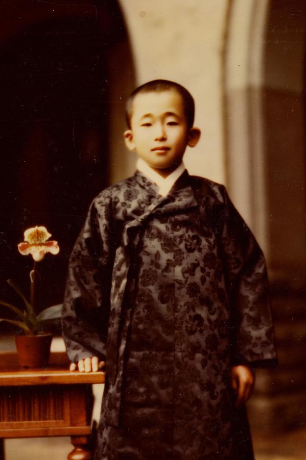 어린시절의 이구 사진