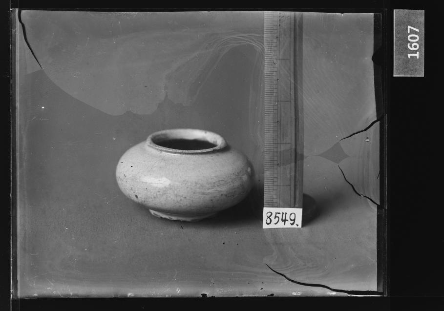 백자호 유리건판